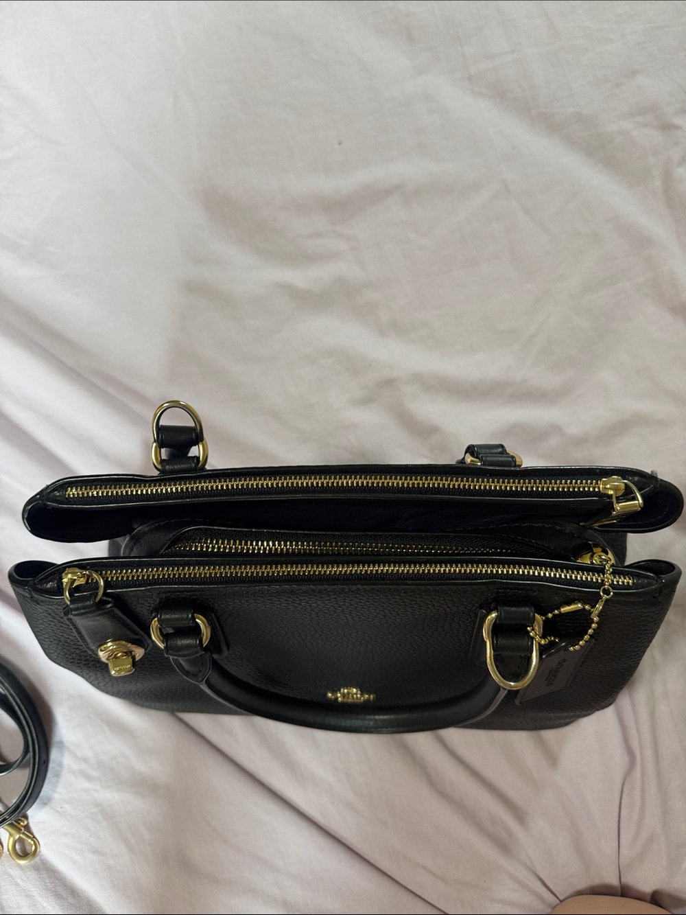 Coach Black Leather bag - Picture 4 of 7